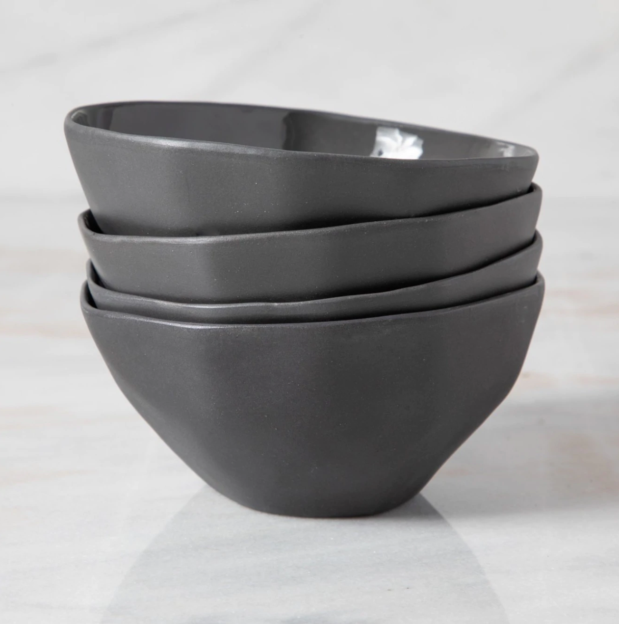 Stoneware Dessert Bowl, Slate