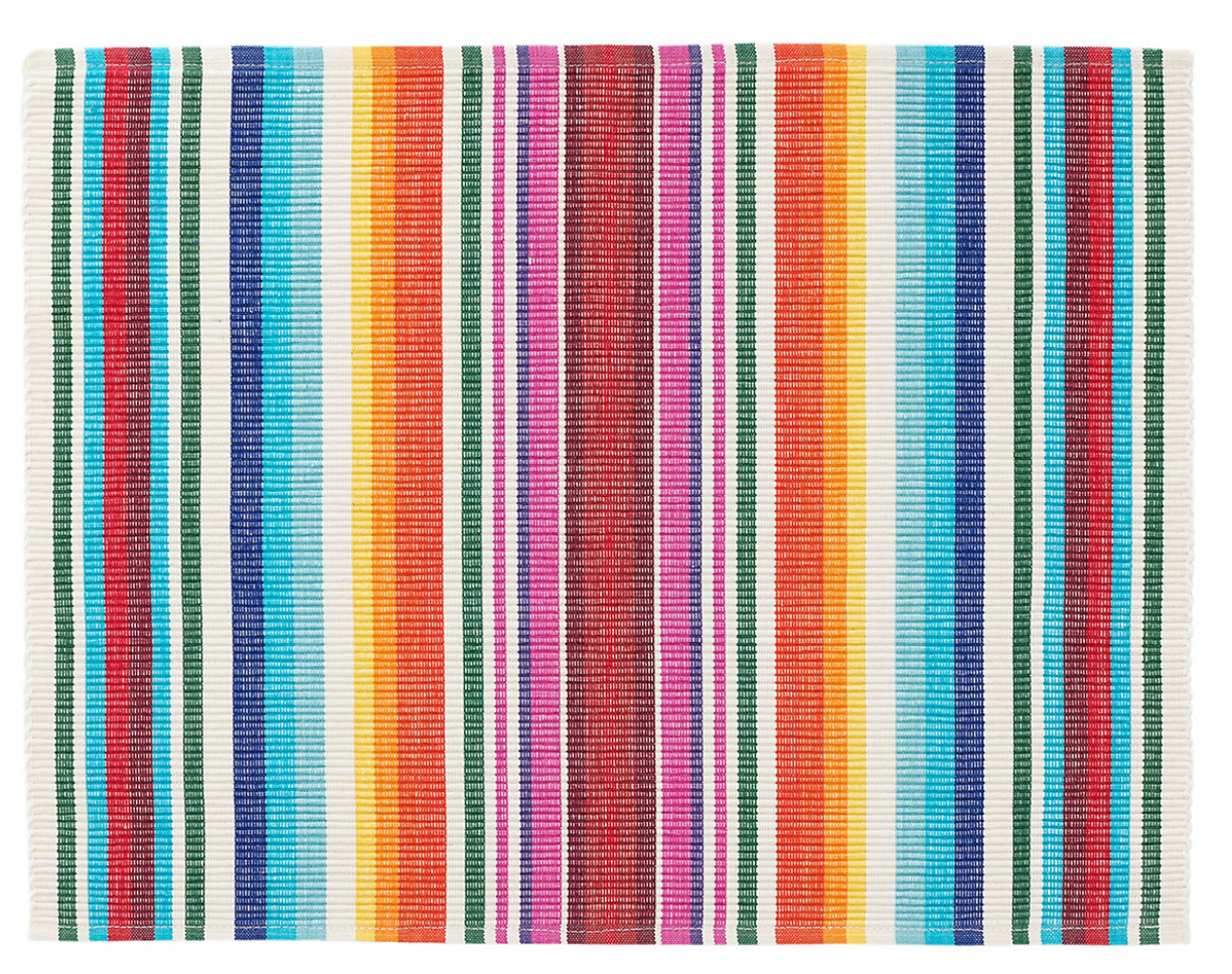 Rainbow Stripe Placemat (Set of 4)