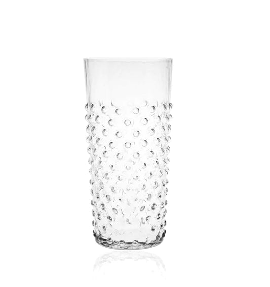 Hobnail Tall Glasses (Set of 6) Crystal