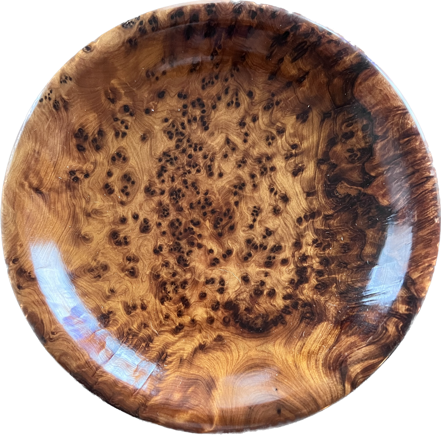 Moroccan Thuja  Wood Plates 9”