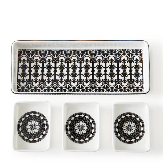 Casablanca Nested Tray with Serving Spoons