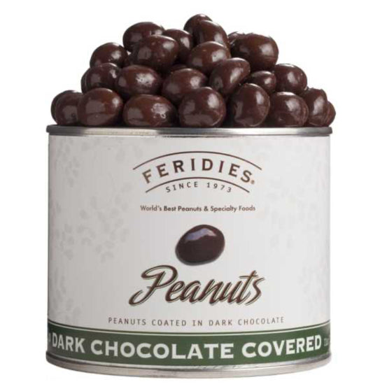 Feridies 11 oz Dark Chocolate Covered Virginia Peanuts