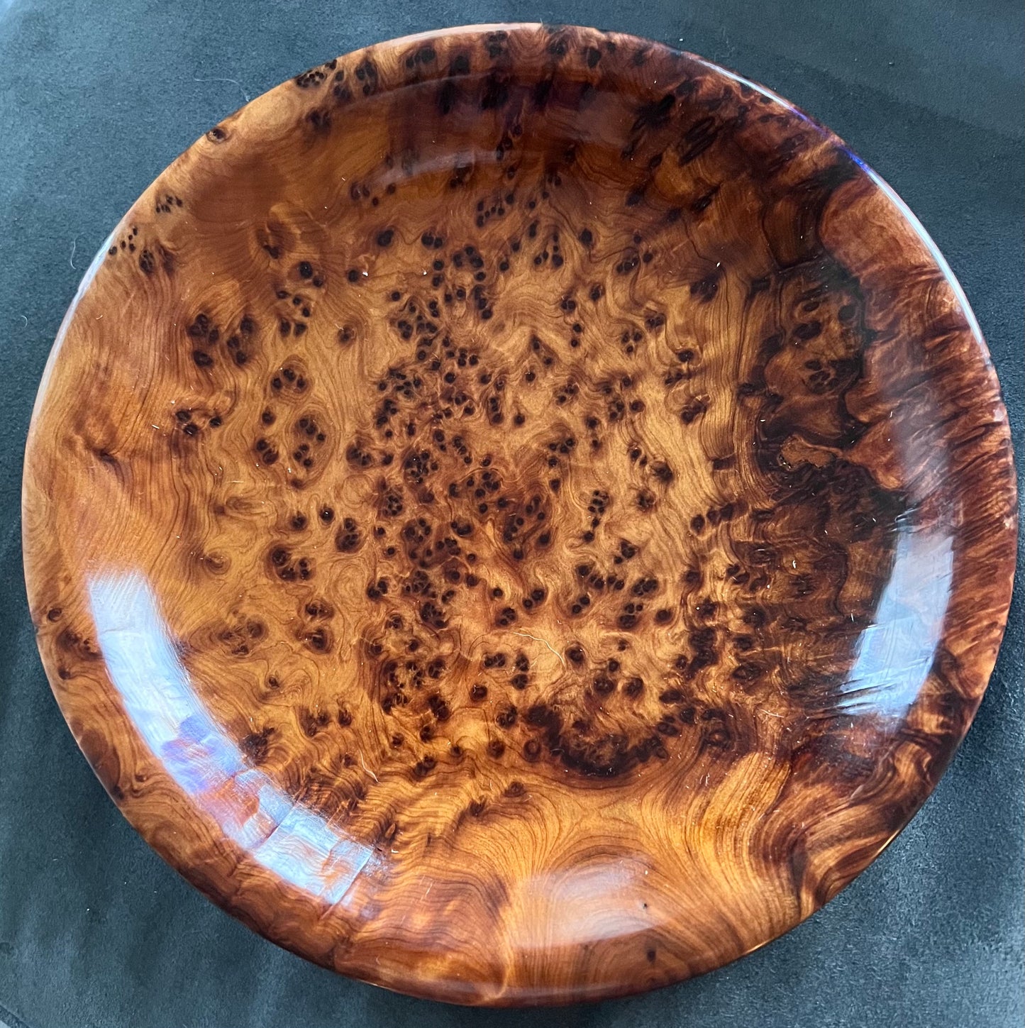 Moroccan Thuja  Wood Plates 9”
