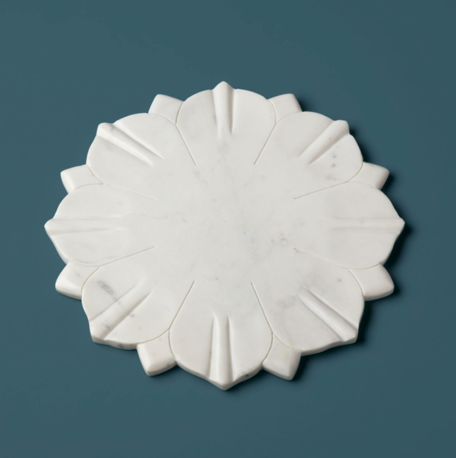 Lotus White Marble Board
