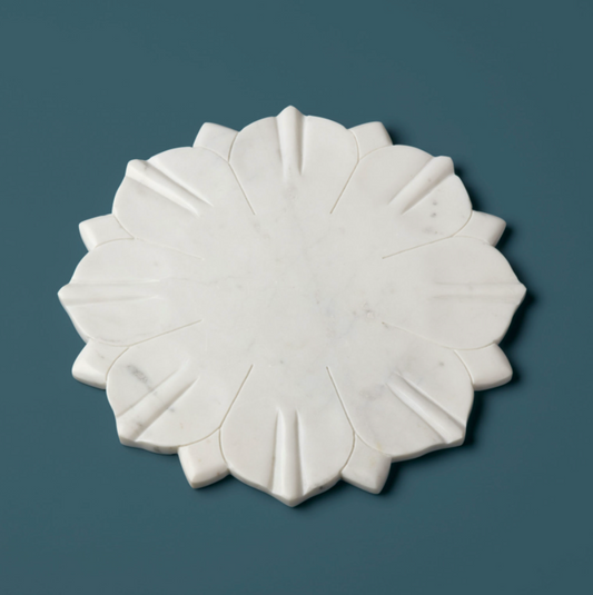 Lotus White Marble Board