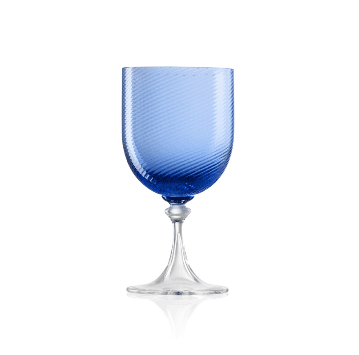 Murano Water Glass, Sapphire