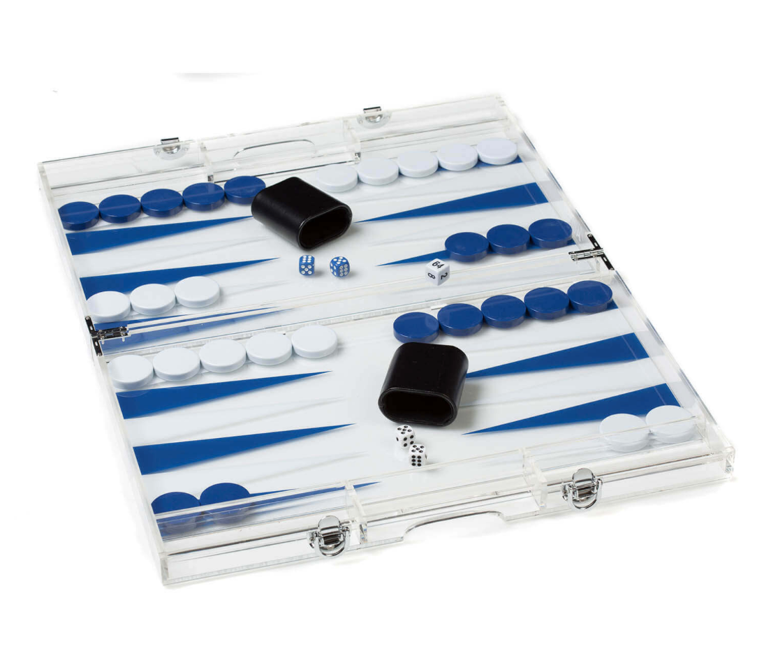 Backgammon Lucite