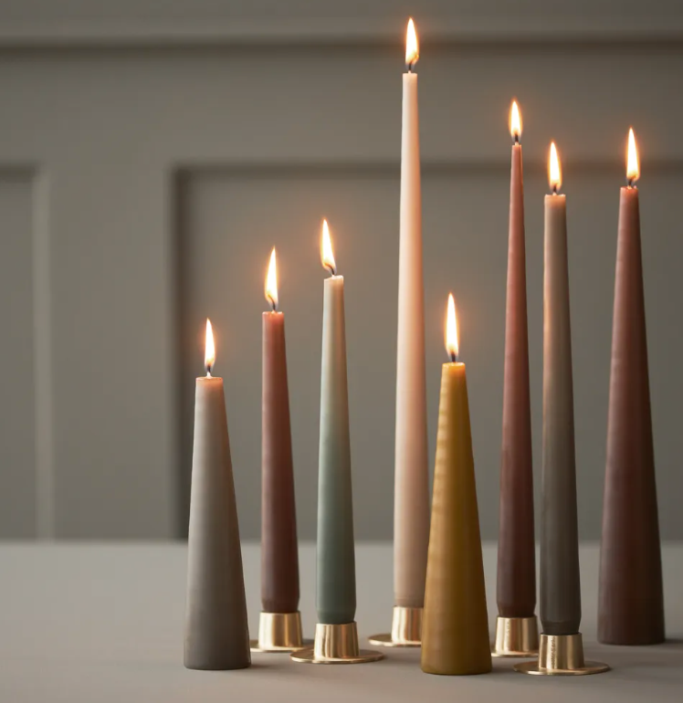 Taper Candles 12.5" (Sold in Sets of 4)