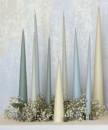 Cone Candle 9.5"
