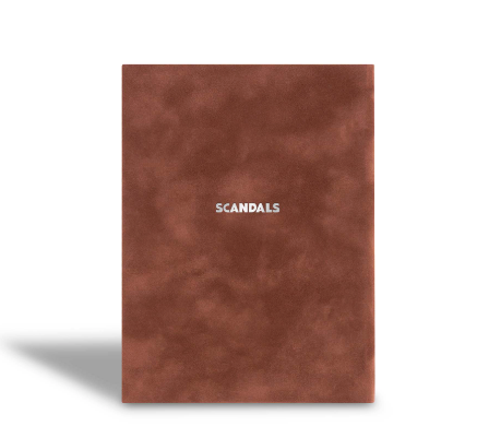 Scandals Notebook Journal